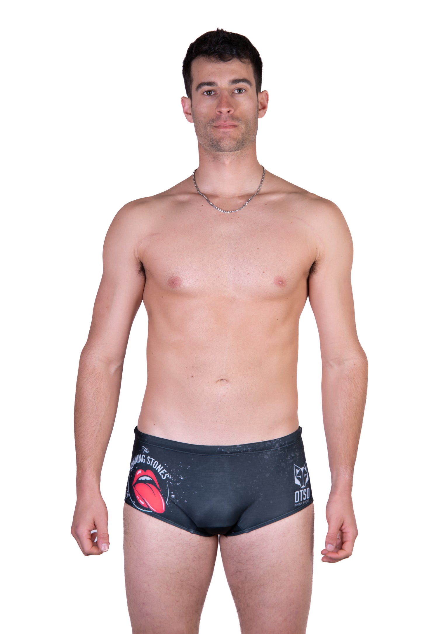 Men's trunk swimsuit - Running Stones