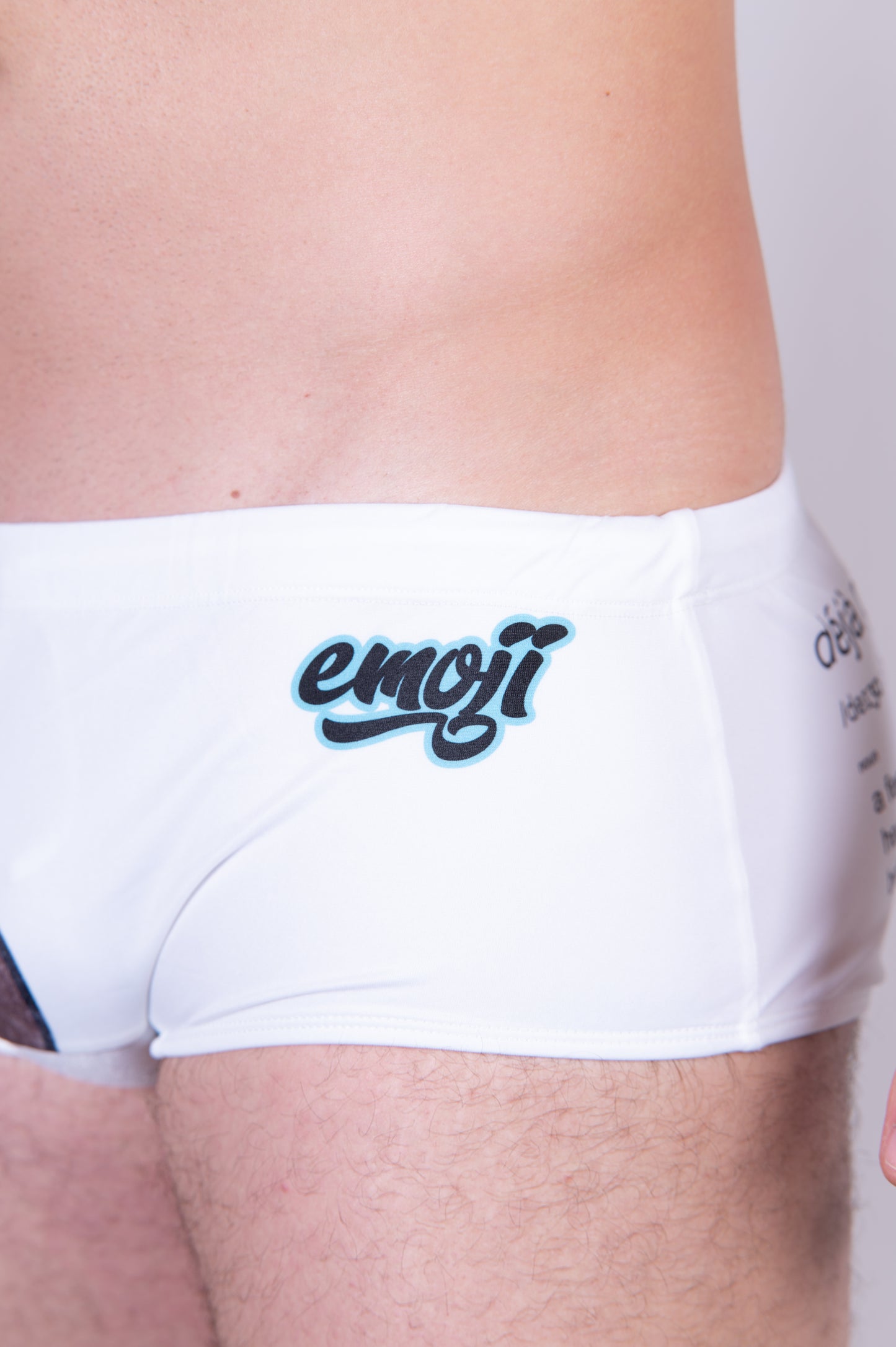 Men's trunk swimsuit - Emoji Poop