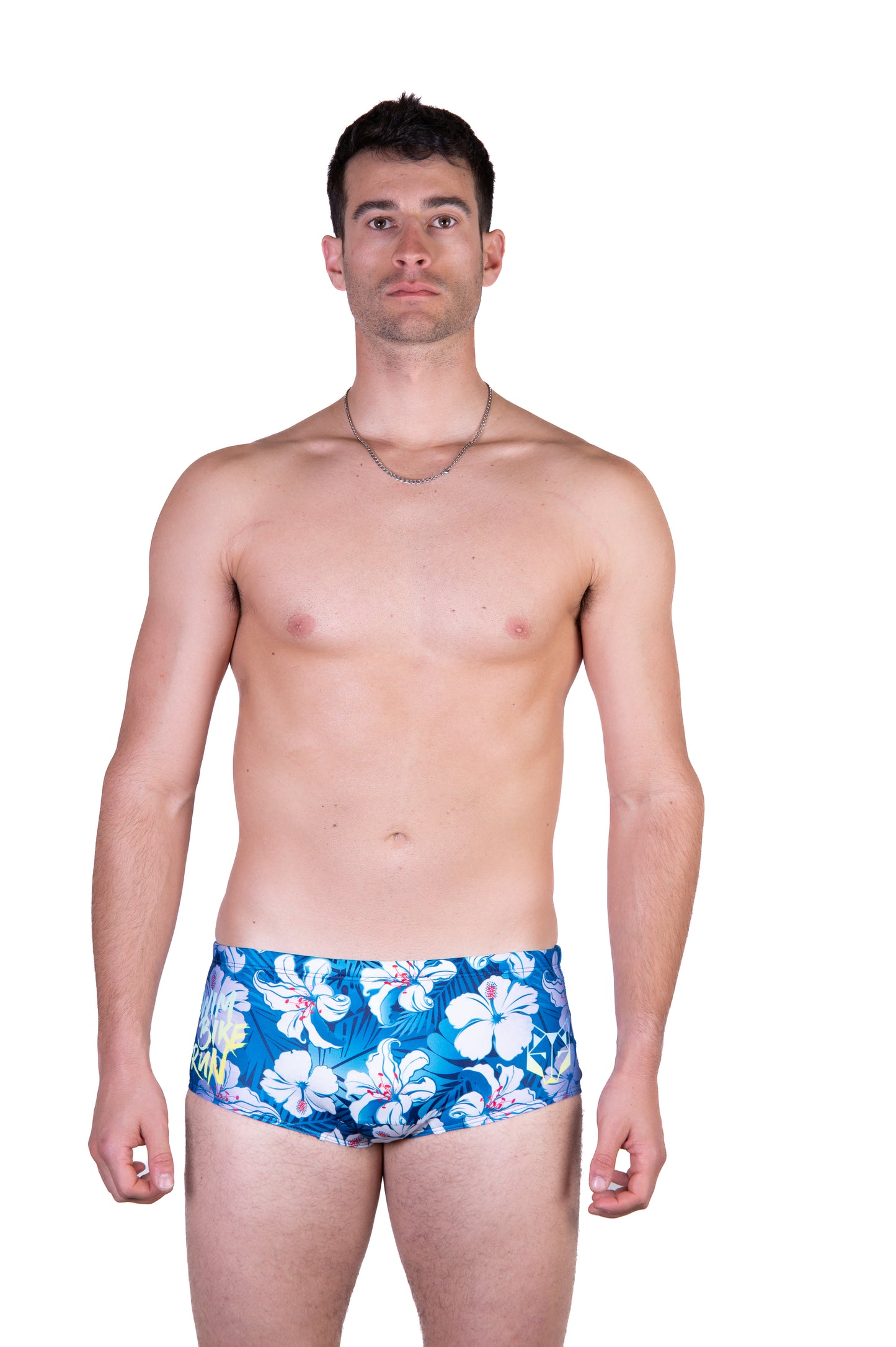 Bañador trunk hombre - Swim Bike Run Flower