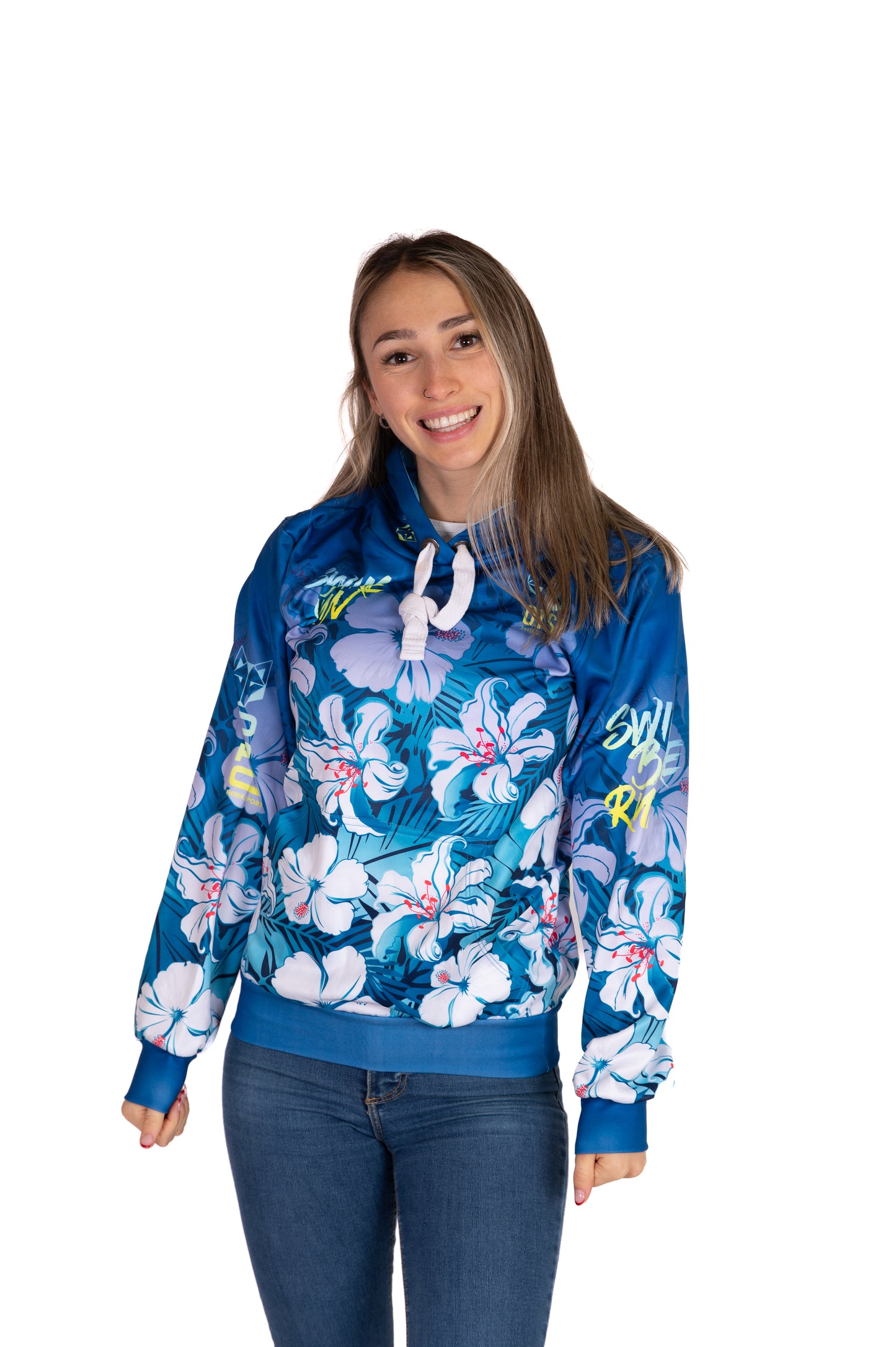 Felpa - Swim Bike Run Flower