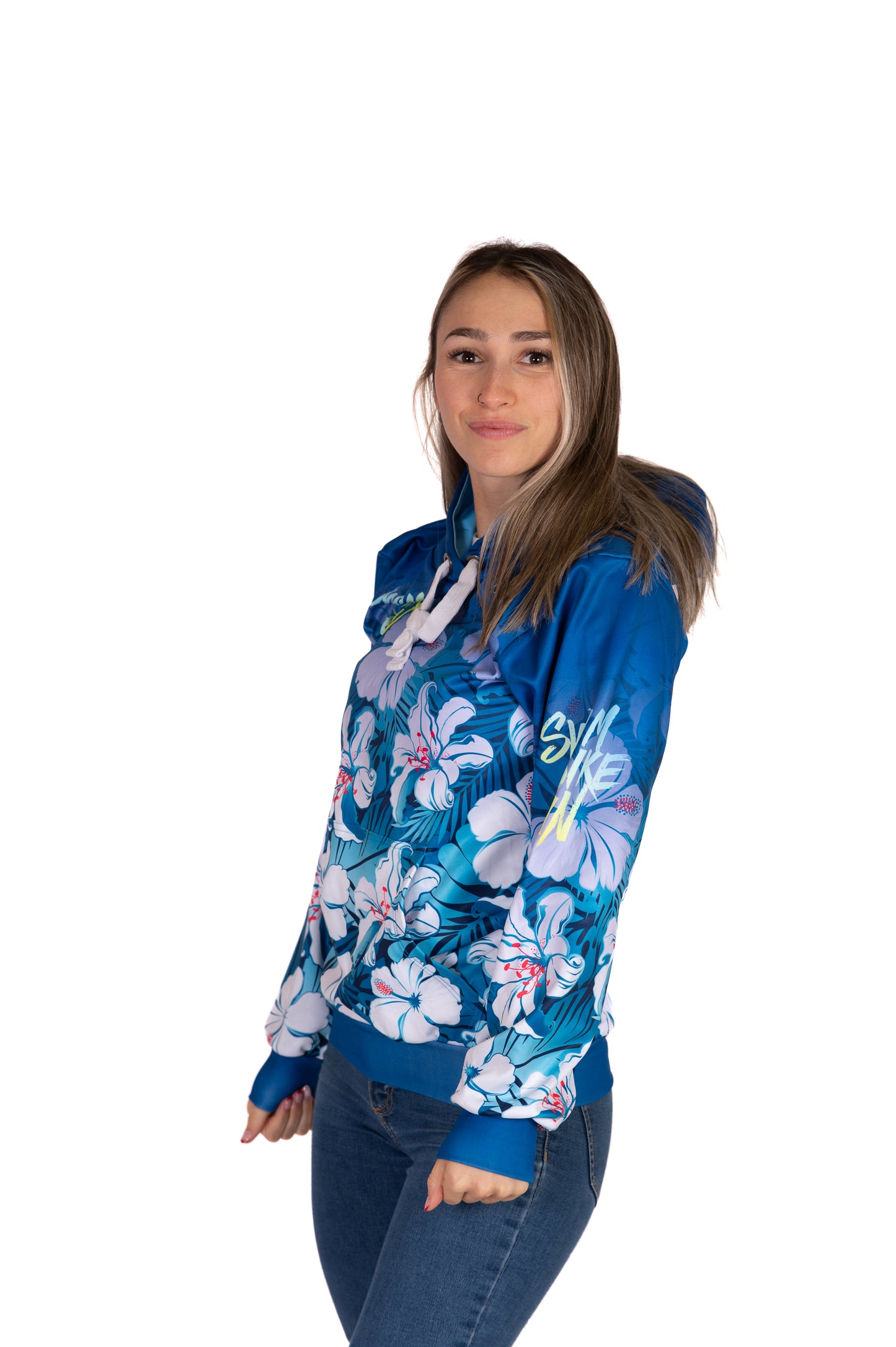 Felpa - Swim Bike Run Flower