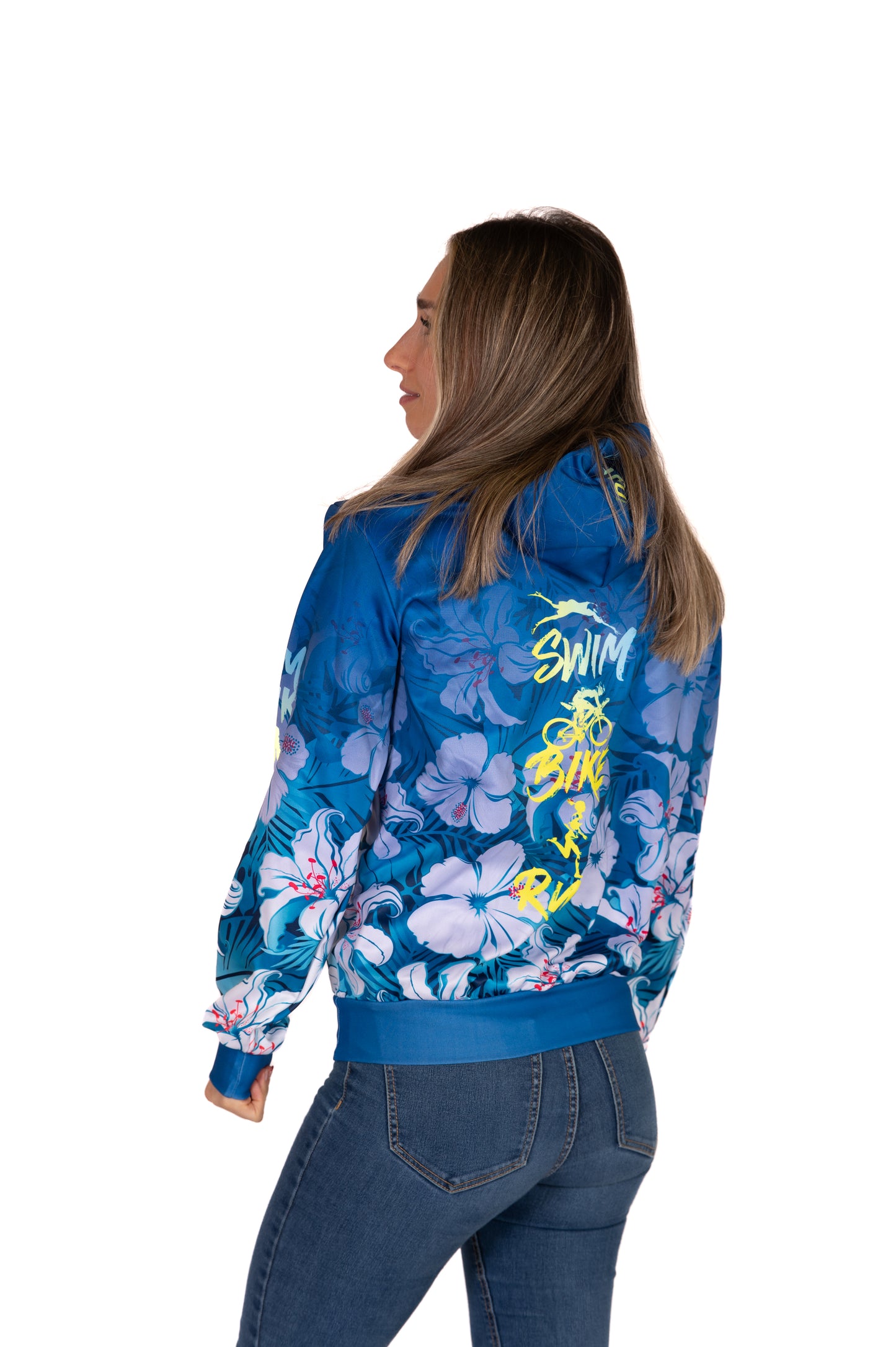 Felpa - Swim Bike Run Flower