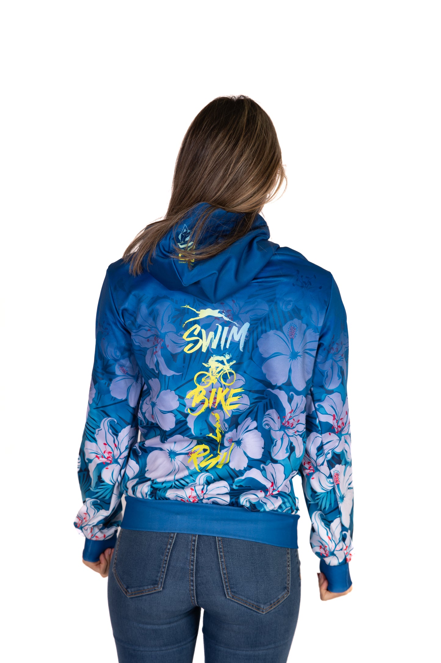 Felpa - Swim Bike Run Flower