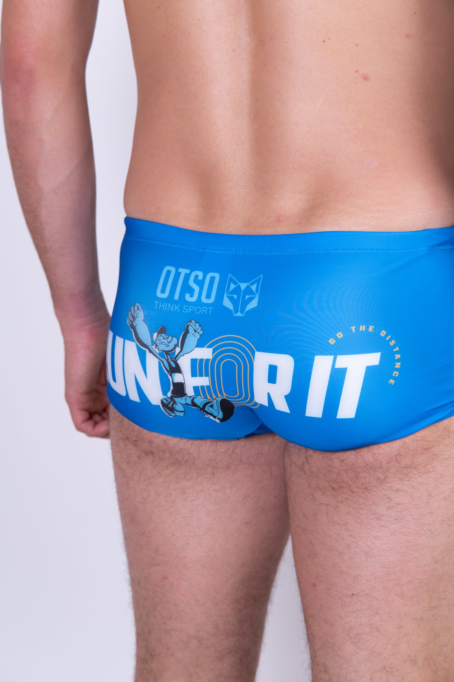 Maiô masculino slip - Popeye Run For It