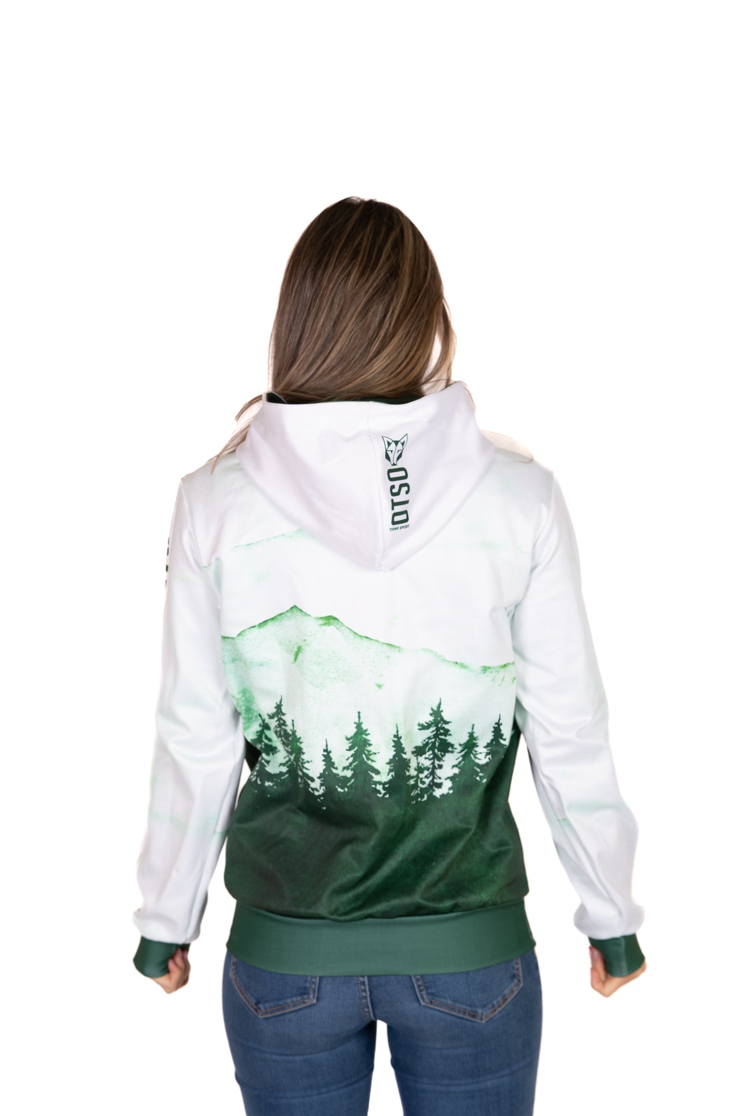Sweat à capuche - Green Forest