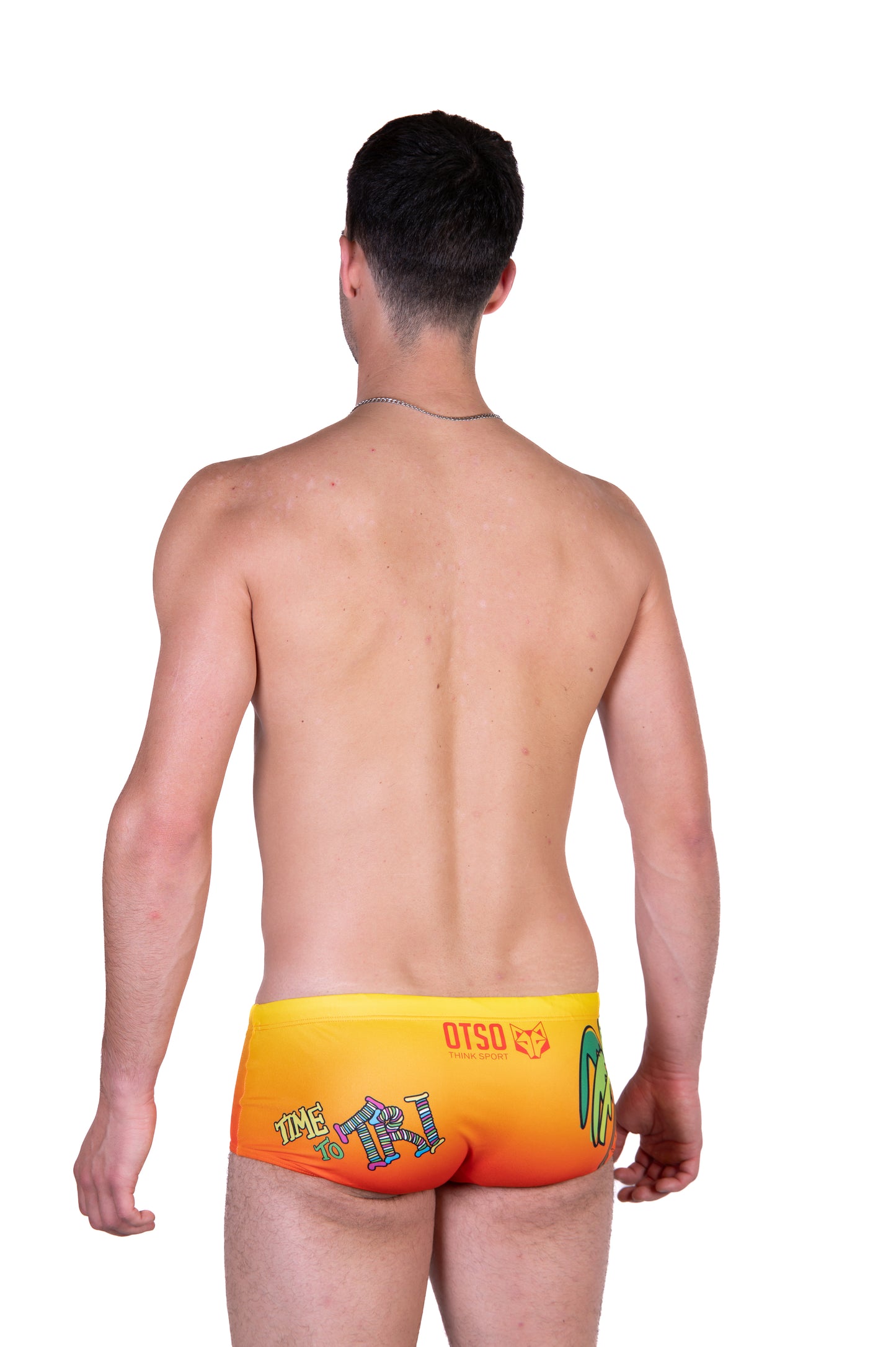 Maiô masculino slip - Time to Tri swim
