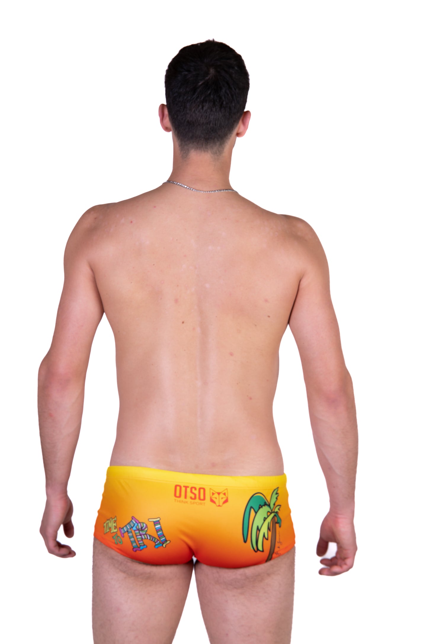 Maiô masculino slip - Time to Tri swim