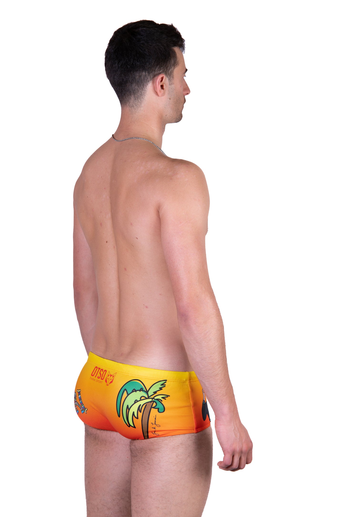 Maiô masculino slip - Time to Tri swim