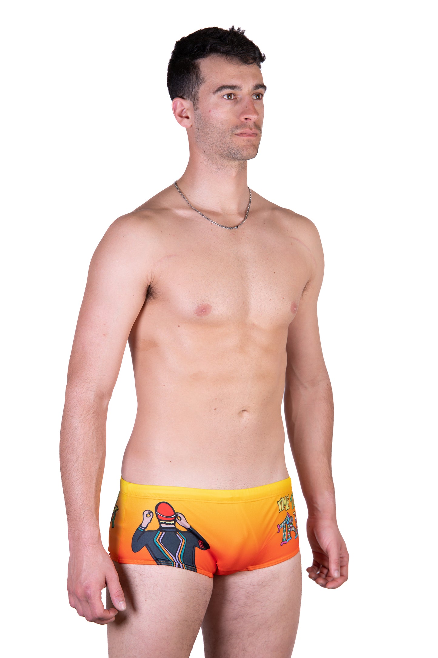 Maiô masculino slip - Time to Tri swim