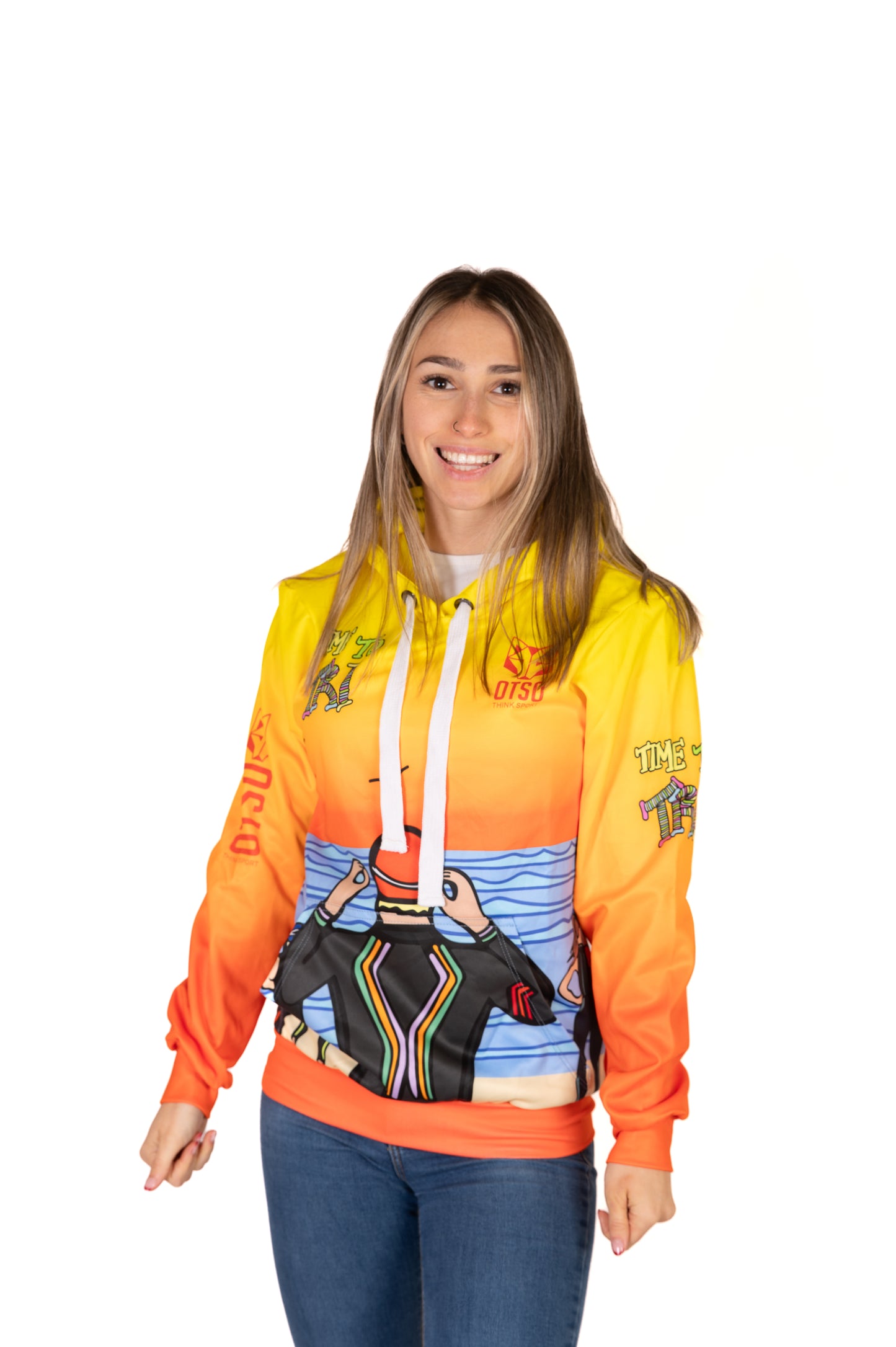 Sudadera - Time to tri Man Swim
