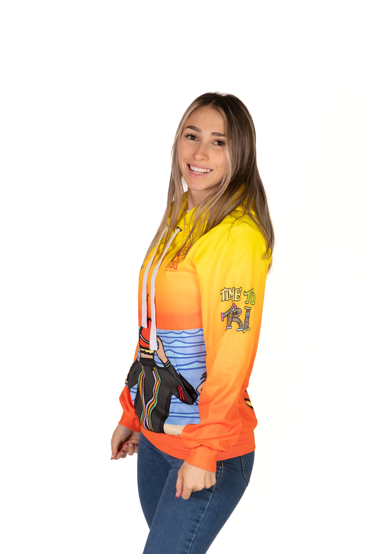 Sudadera - Time to tri Man Swim