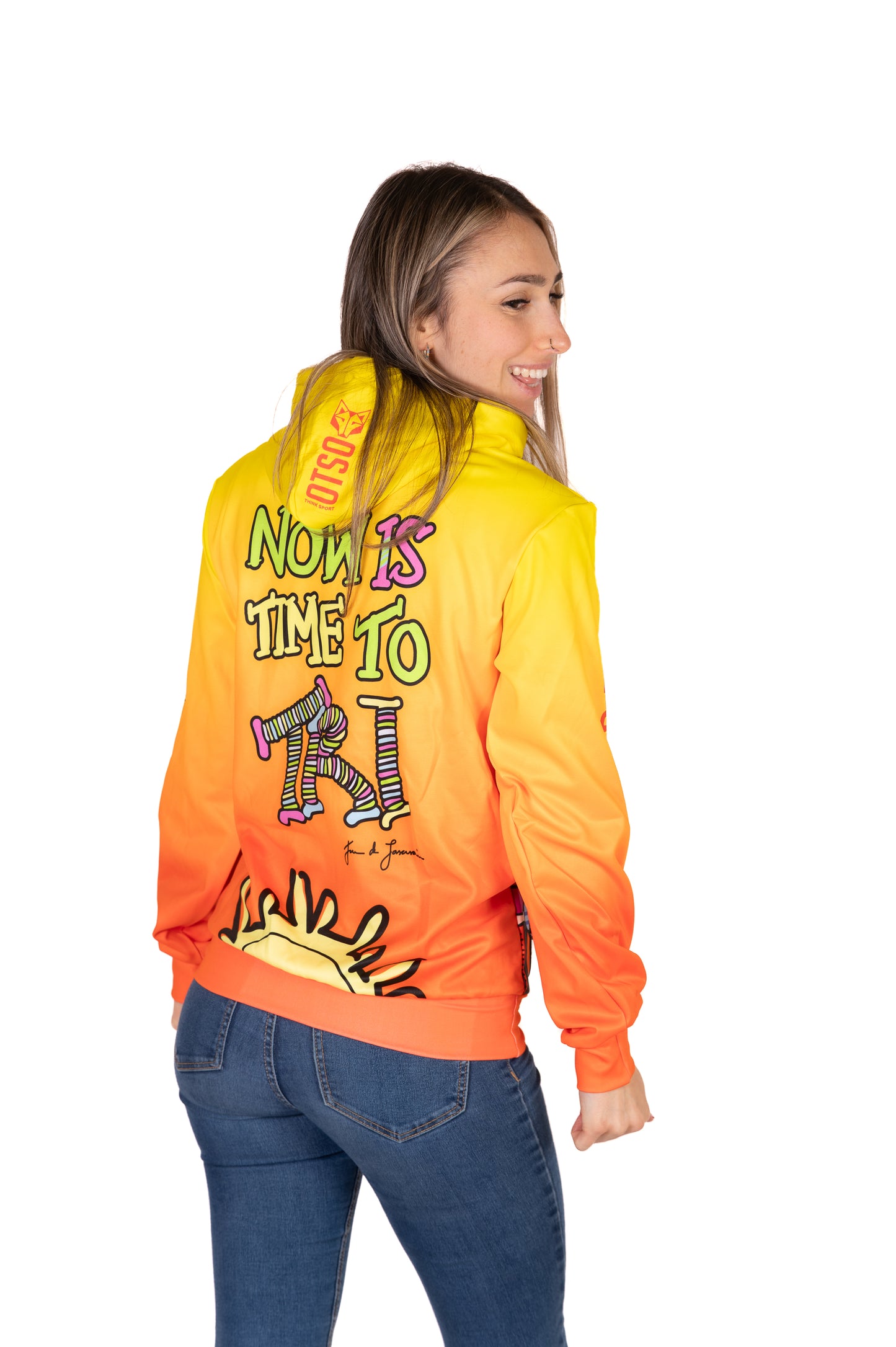 Sudadera - Time to tri Man Swim