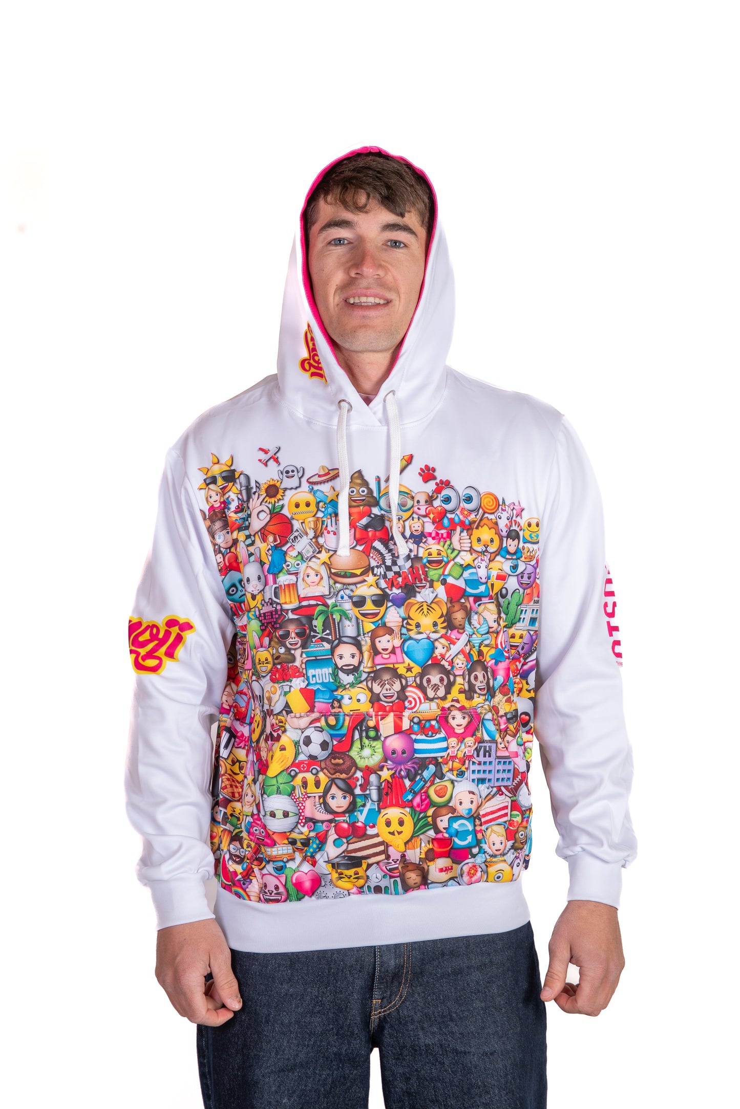 Sweat à capuche - Emoji Big Wave