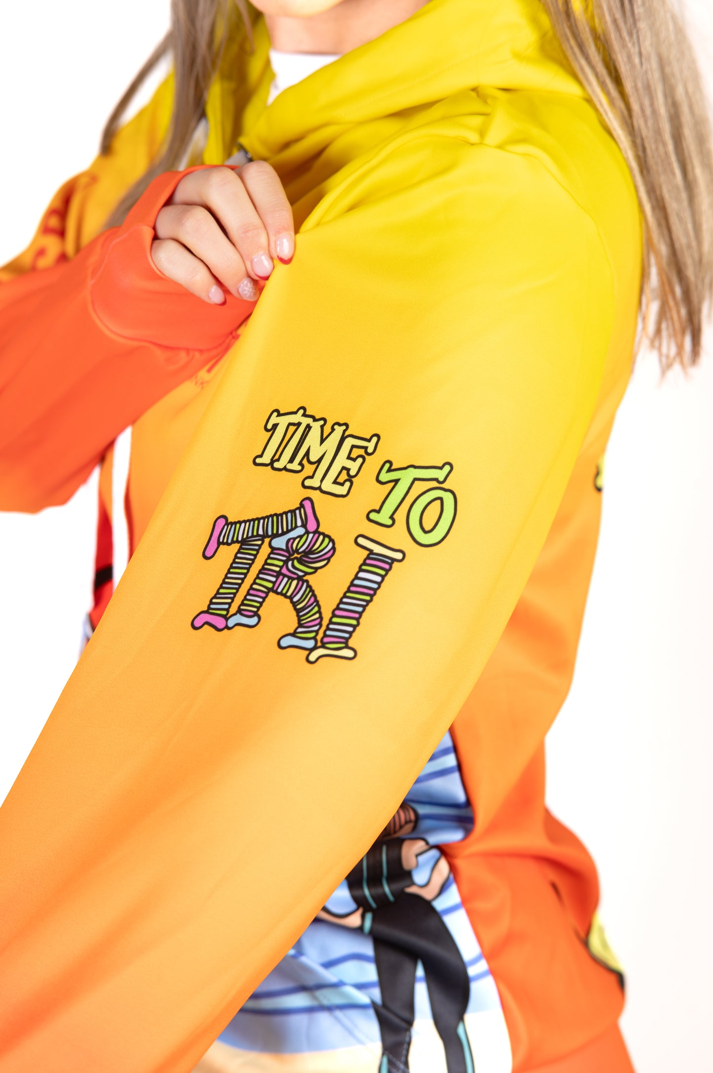 Sudadera - Time to tri Man Swim