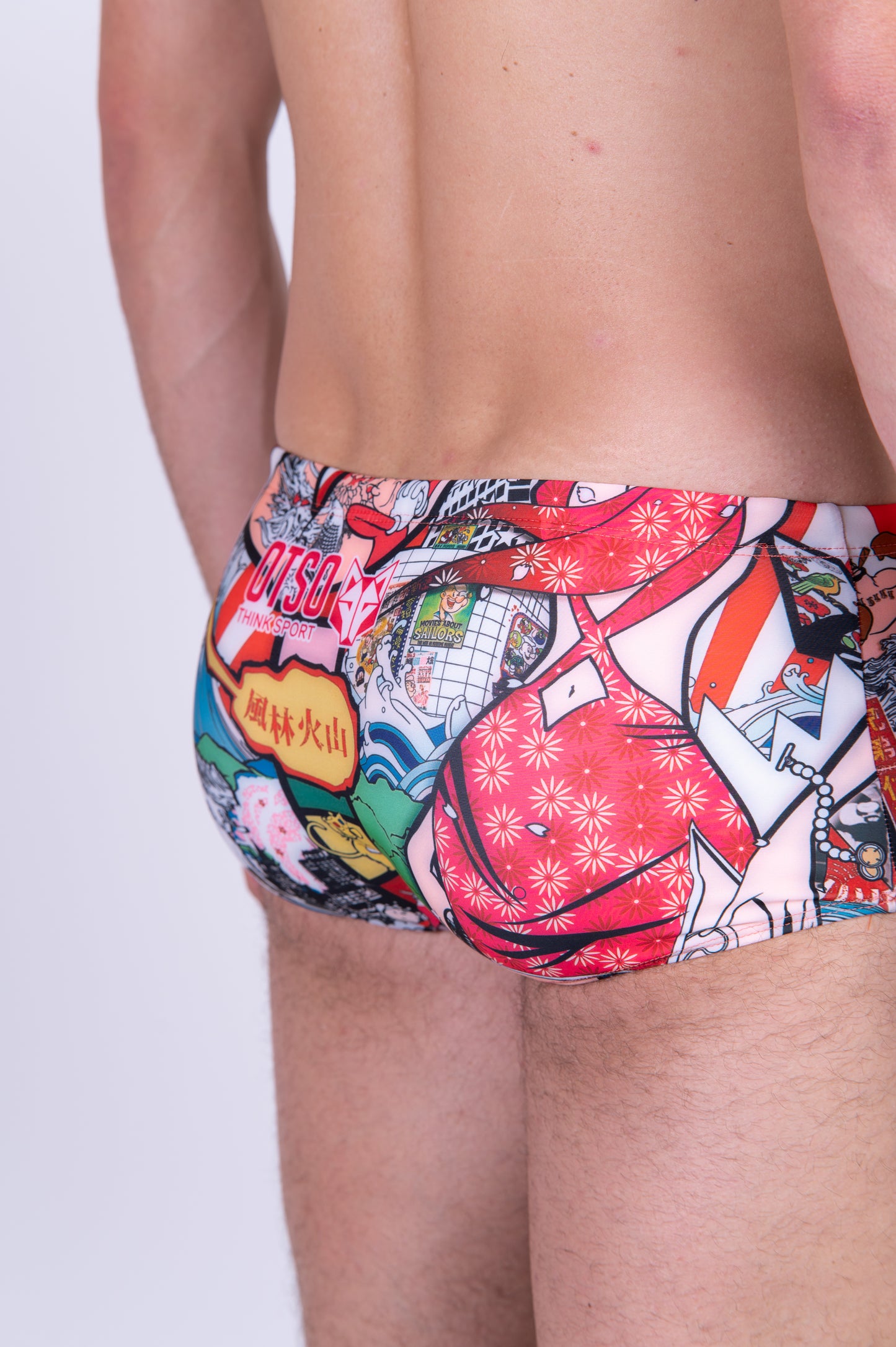 Men's trunk swimsuit - Popeye Art Show