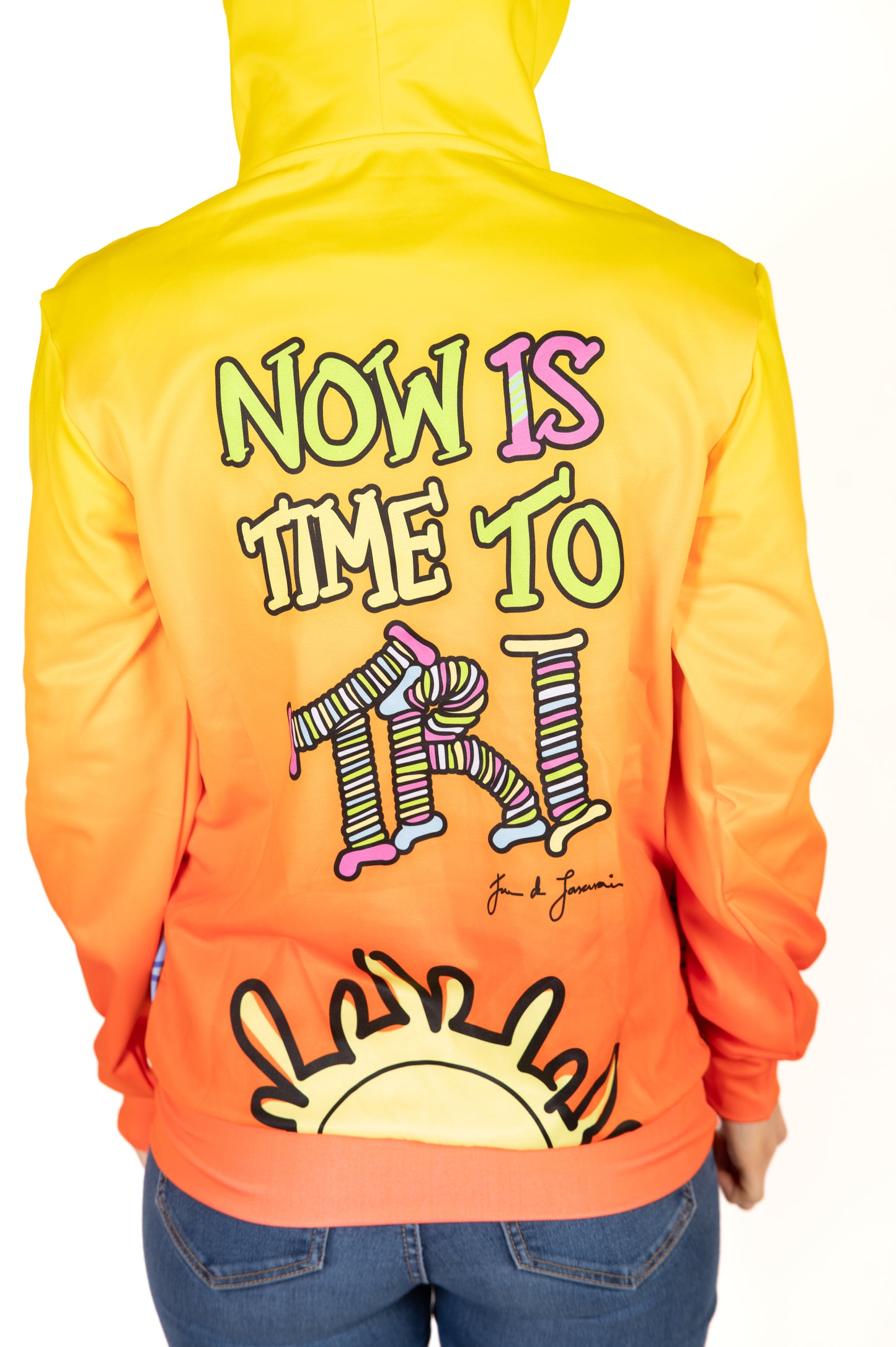Sudadera - Time to tri Man Swim