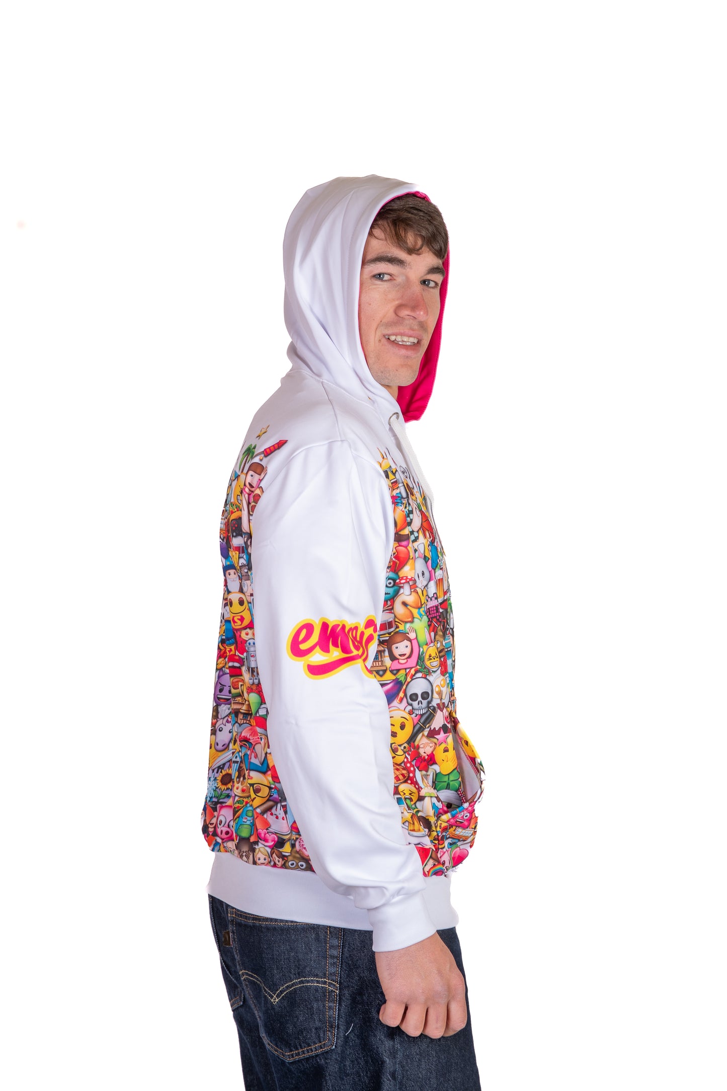 Sweat à capuche - Emoji Big Wave