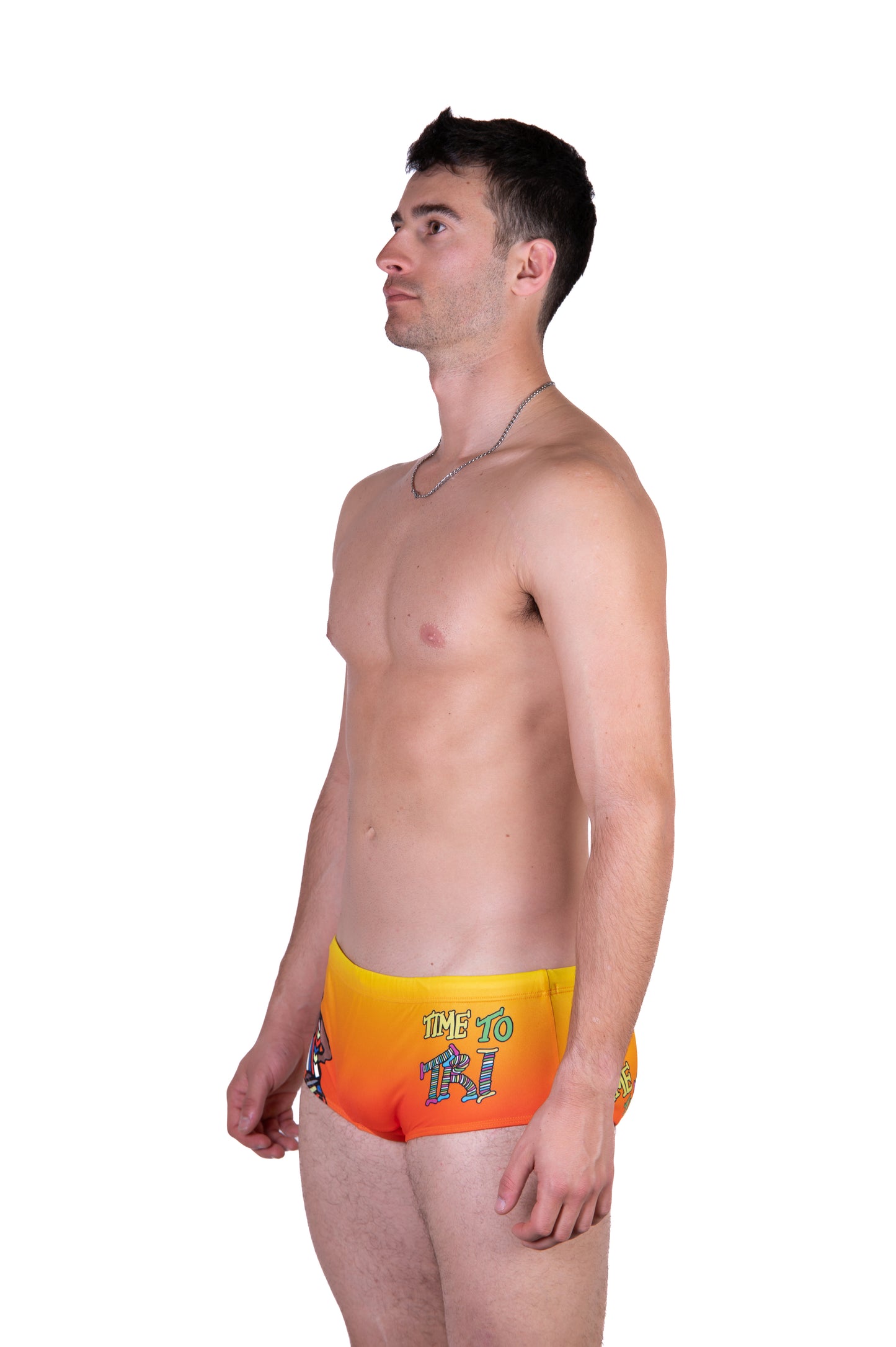 Maillot de bain trunk homme - Time to tri Run