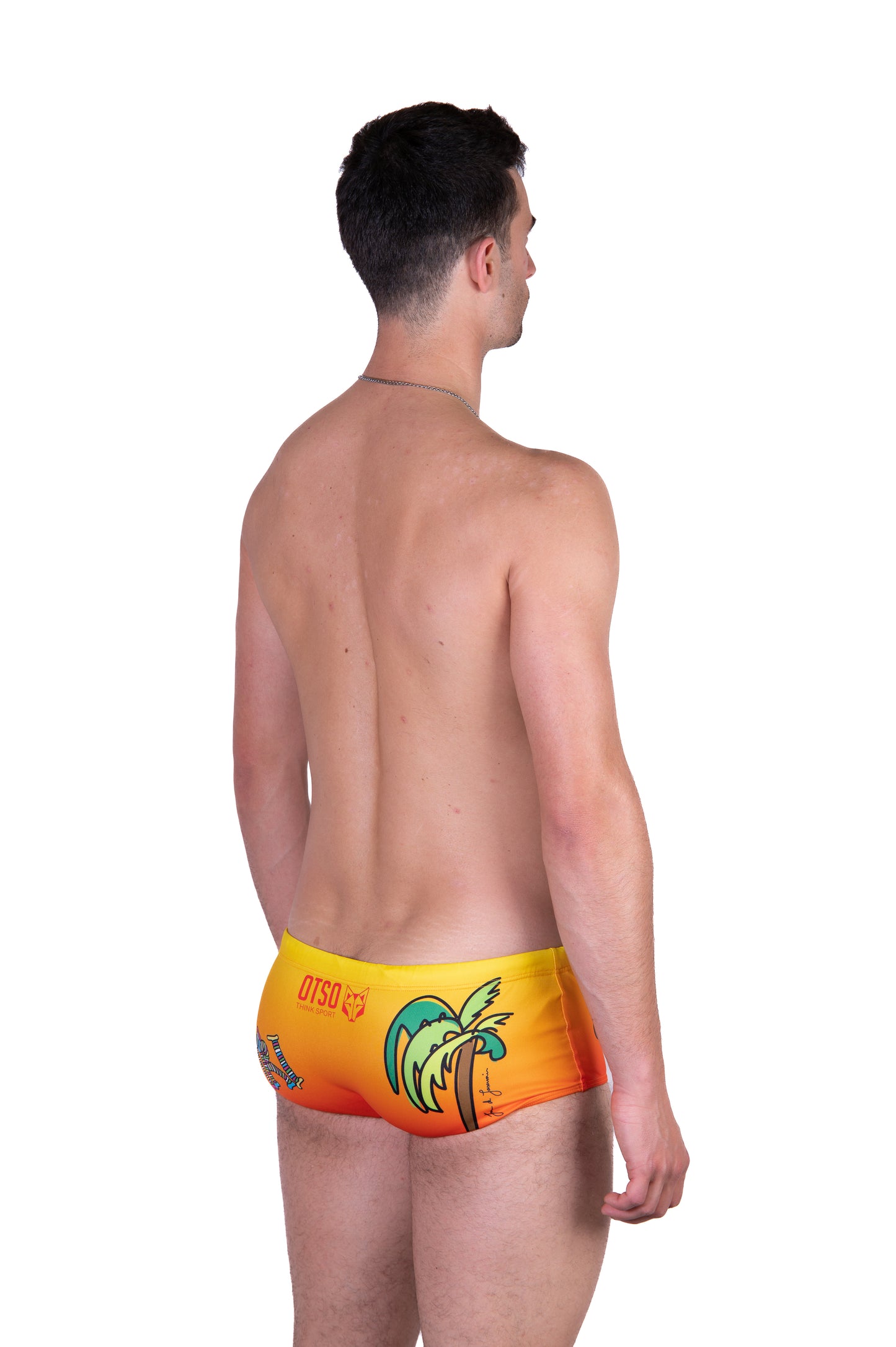Maillot de bain trunk homme - Time to tri Run