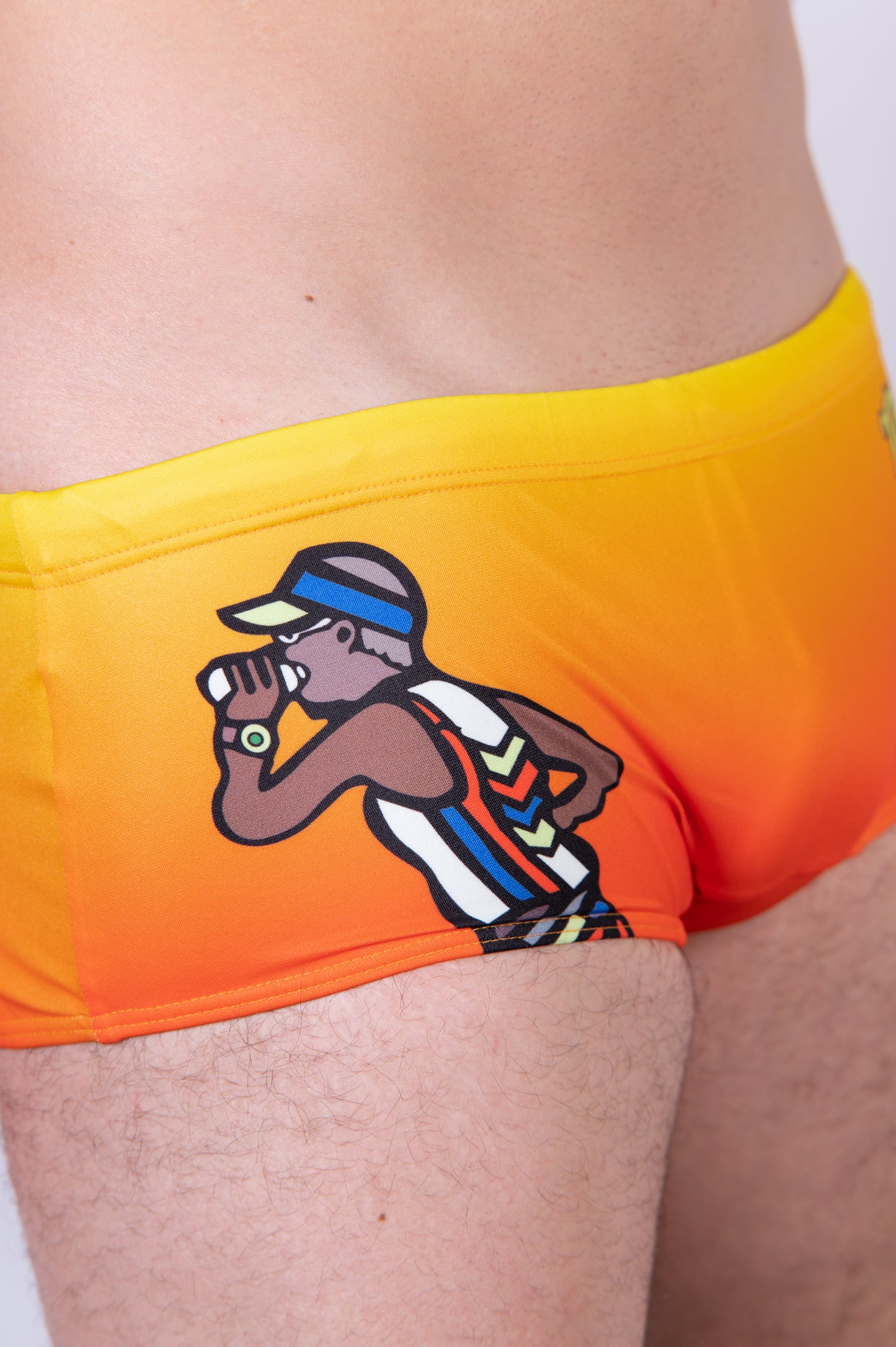 Maillot de bain trunk homme - Time to tri Run