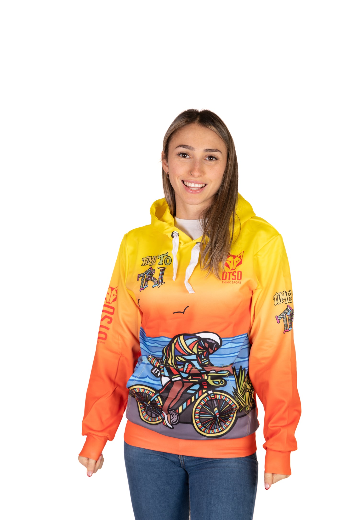Sudadera - Time to tri Man Bike
