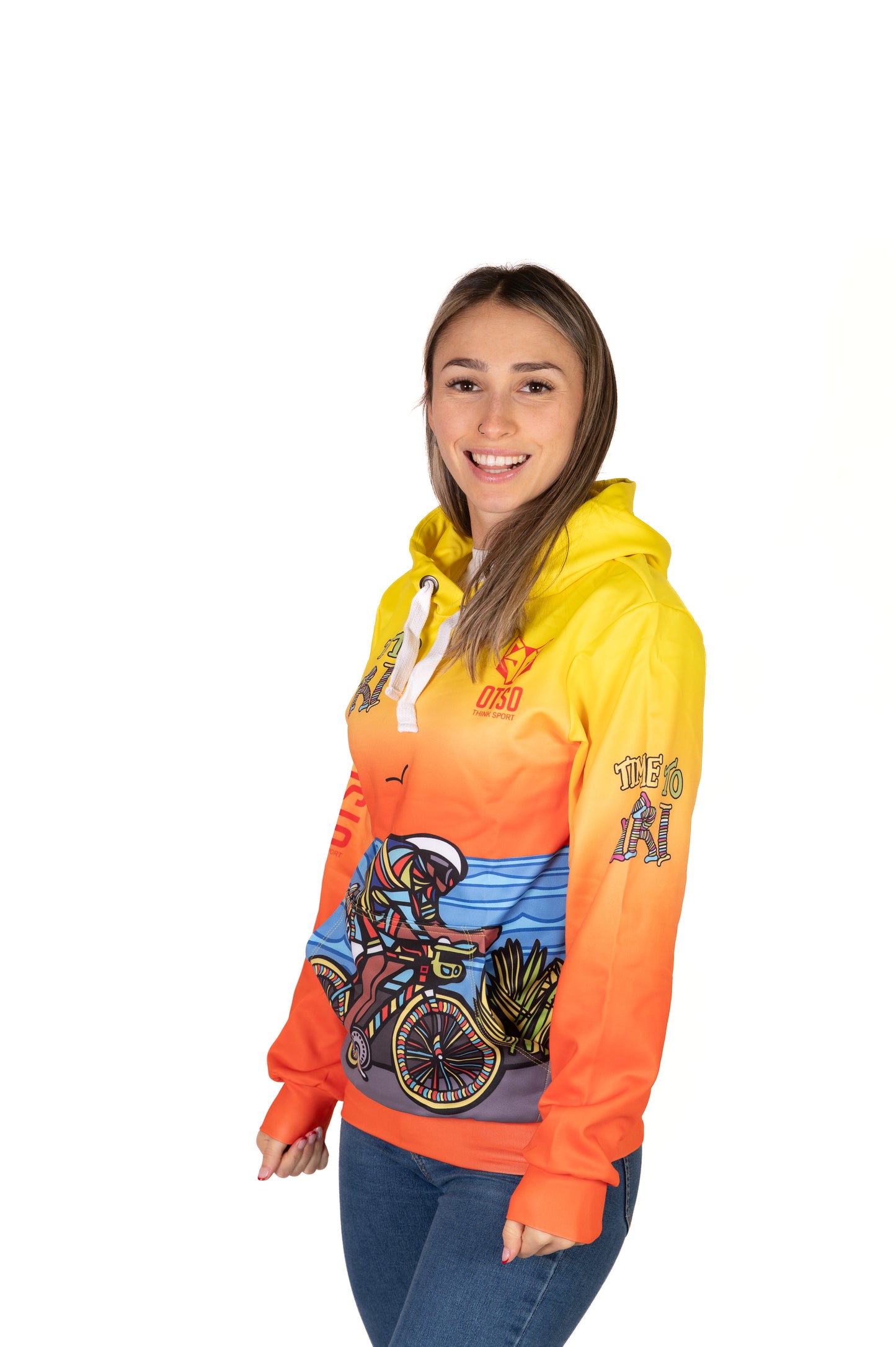 Sudadera - Time to tri Man Bike