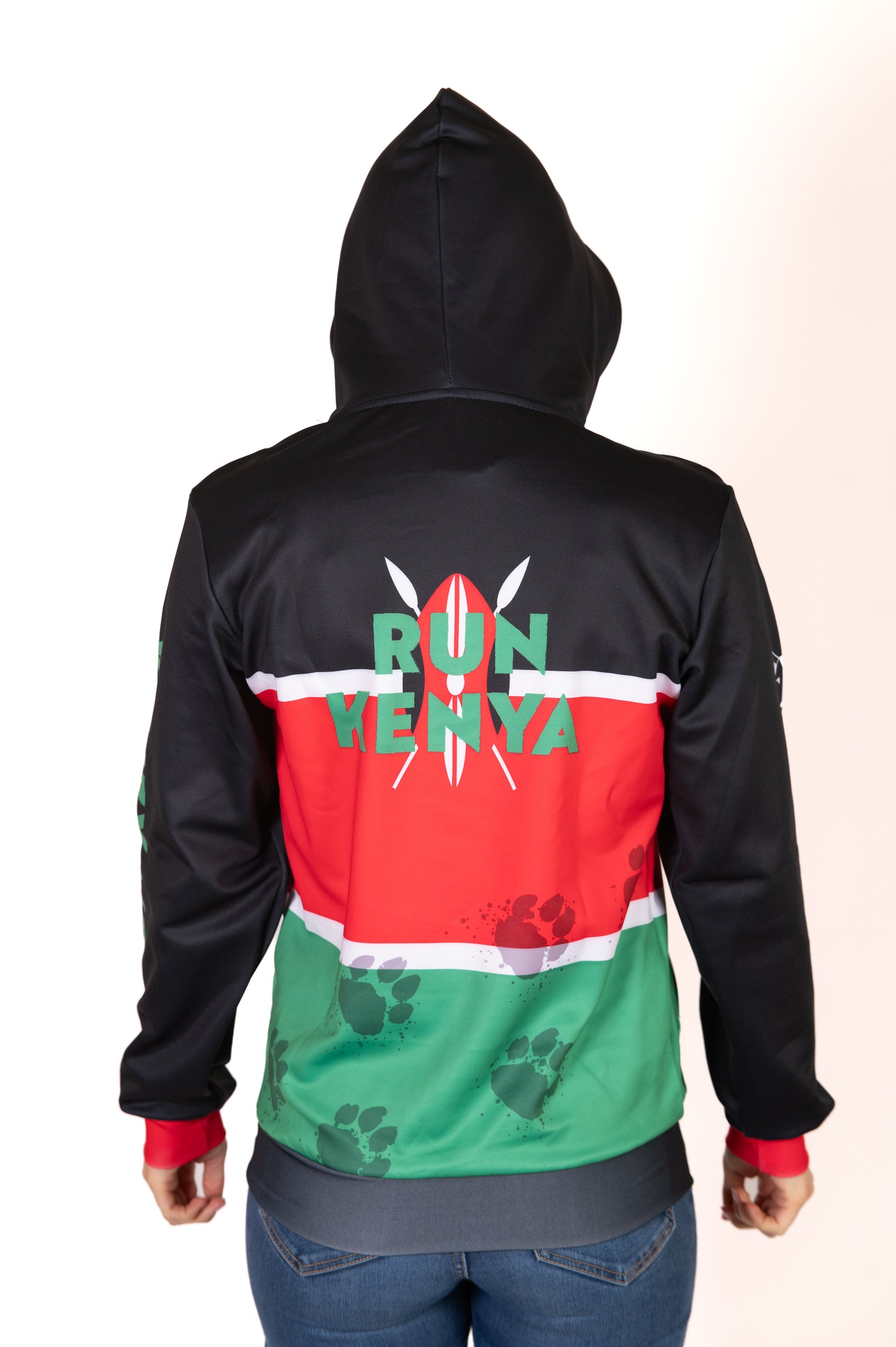 Sweat à capuche - Run Kenya