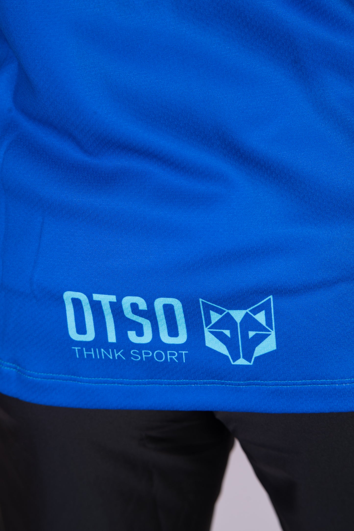 Moletom esportivo unissex - Electric Blue & Light Blue