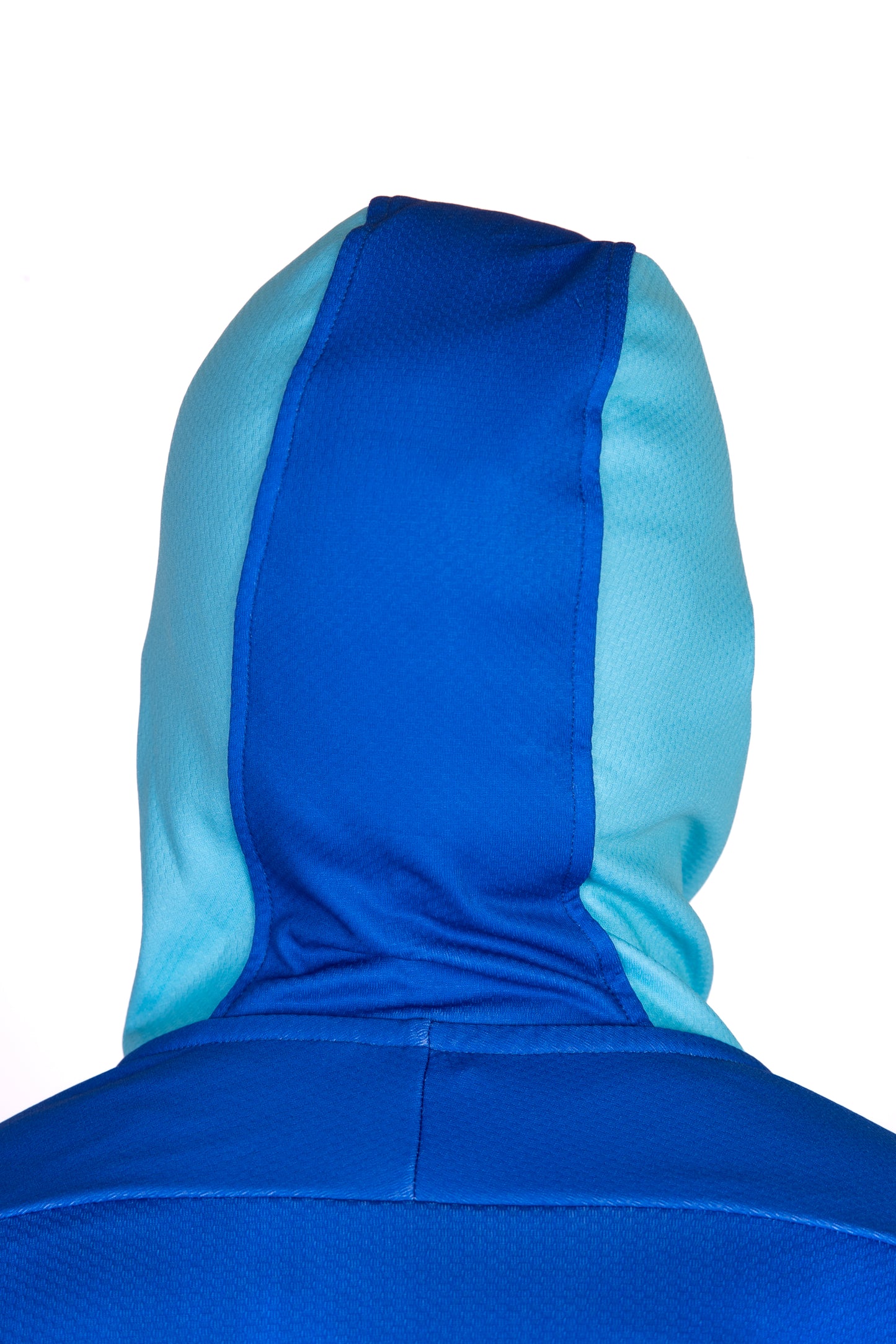 Moletom esportivo unissex - Electric Blue & Light Blue