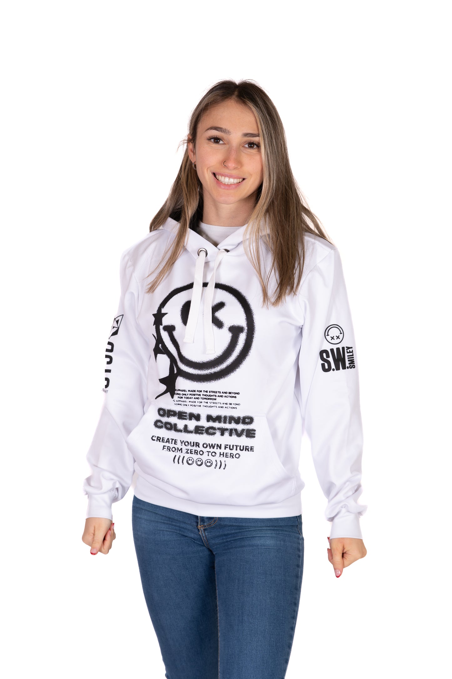 Sudadera - S.W.Smiley Airbrushed Infinity