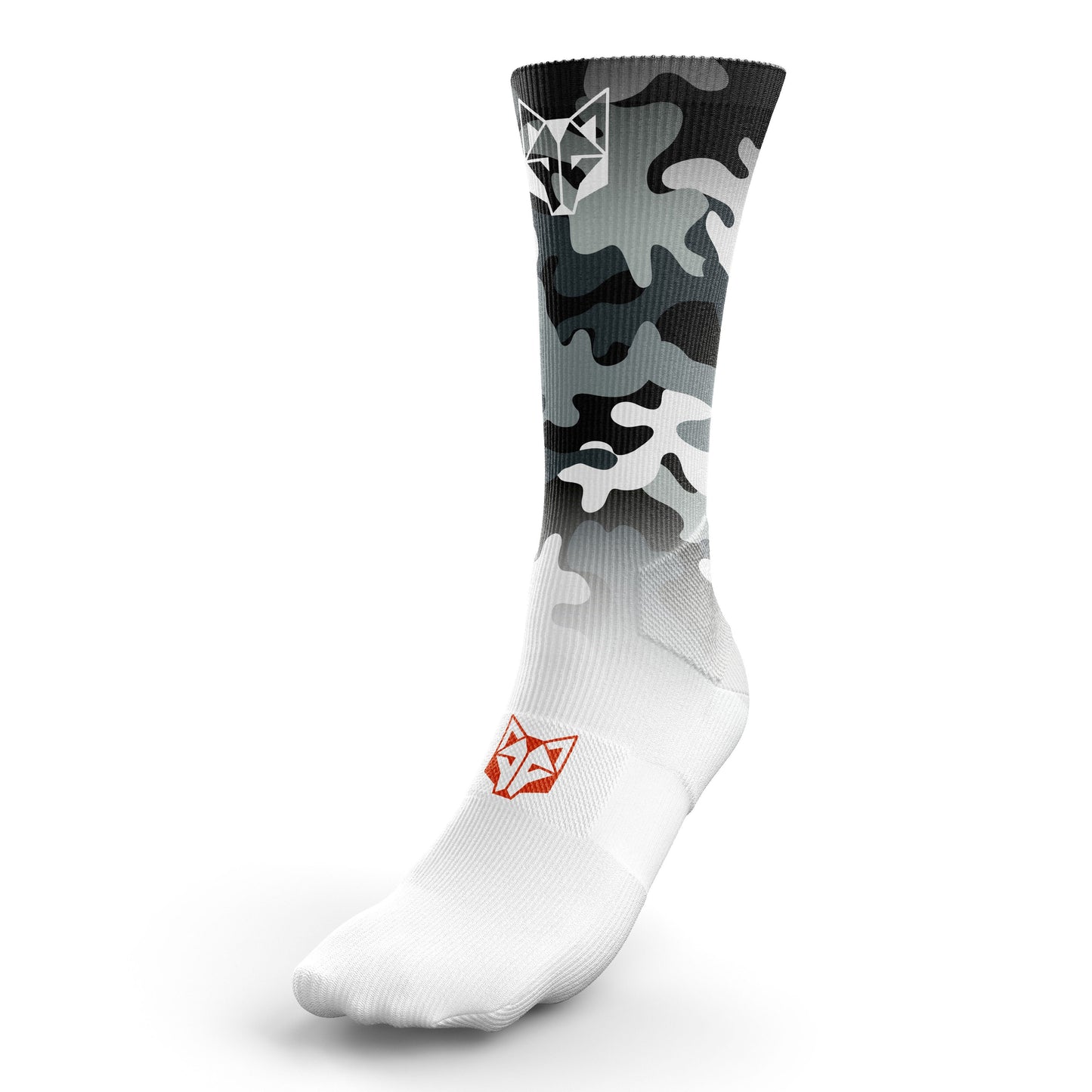 Chaussettes Sublimées - Gris Camo