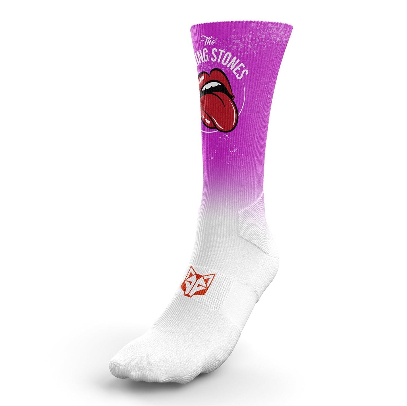 Chaussettes Sublimées - Running Stones Pink