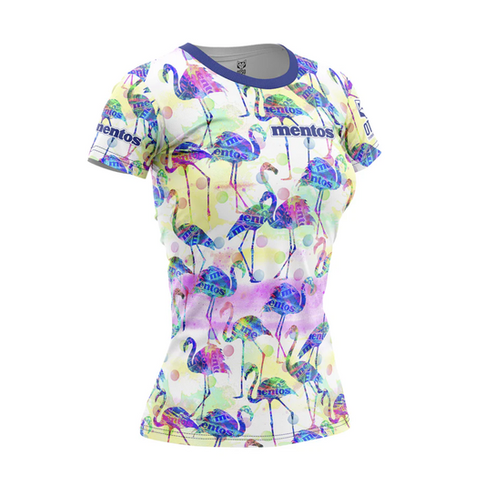 Camiseta manga corta mujer - Mentos Flamengos(Outlet)