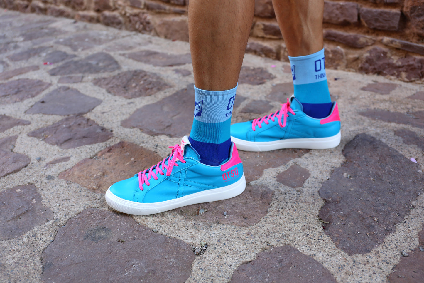 Sneakers OTSO X Munich Azul Turquesa - Feminino