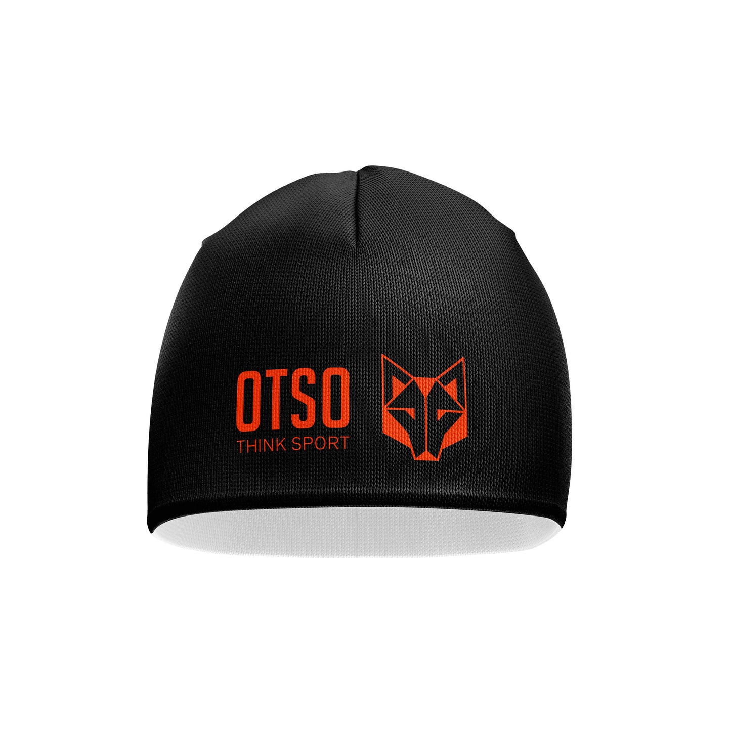 Gorro - Preto & Laranja Fluorescente