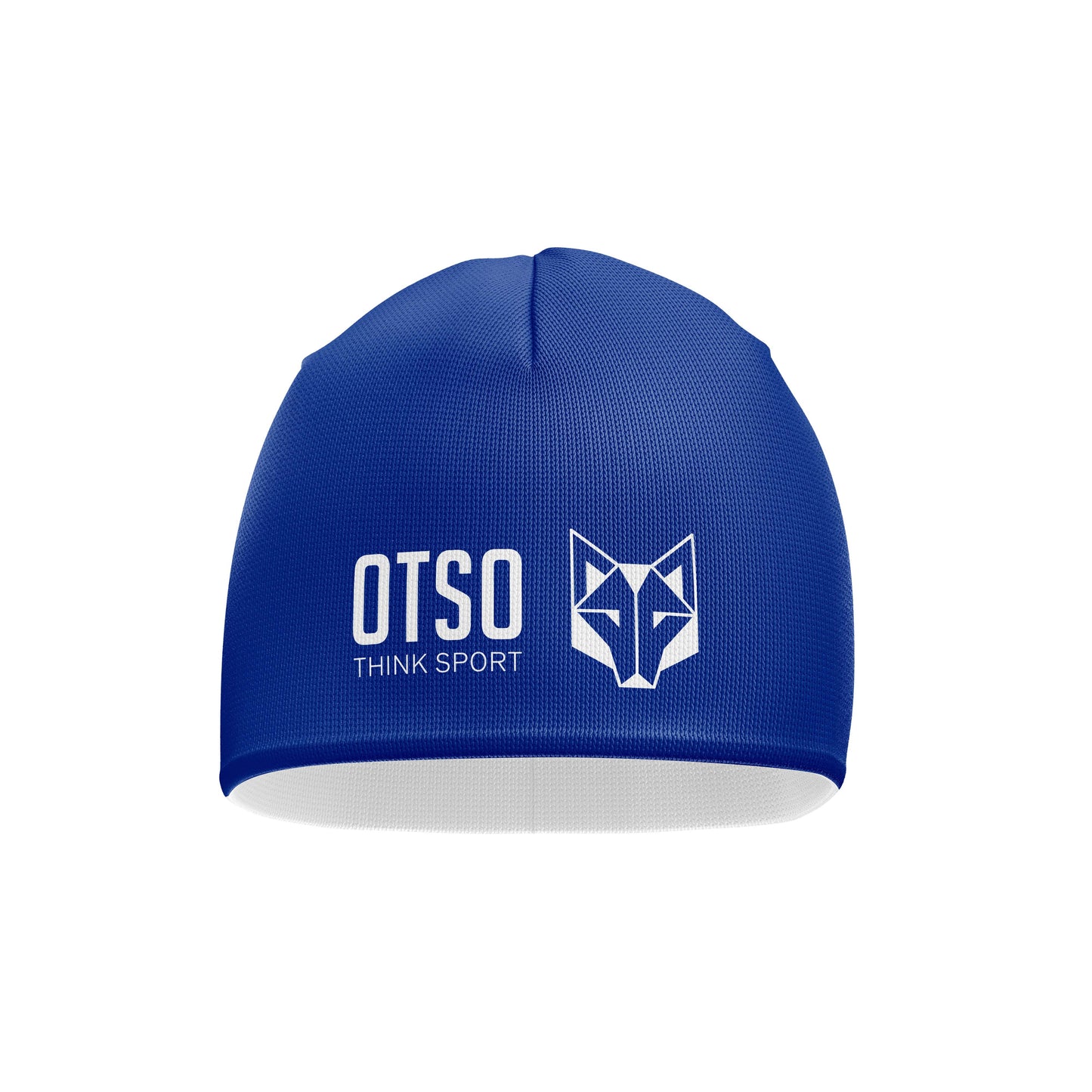 Bonnet - Electric Blue & White