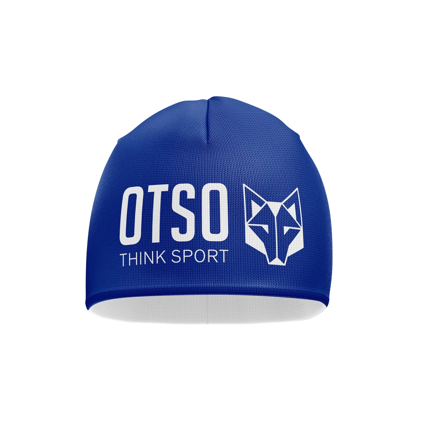 Bonnet - Electric Blue & White