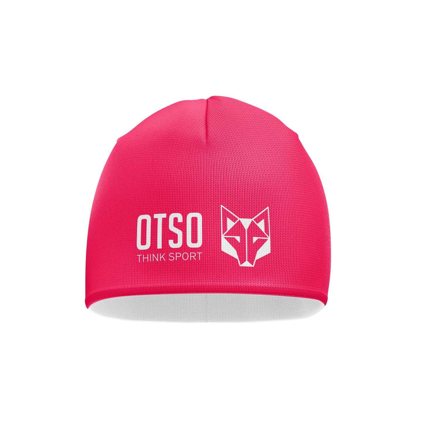 Gorro - Rosa Fluorescente & Branco