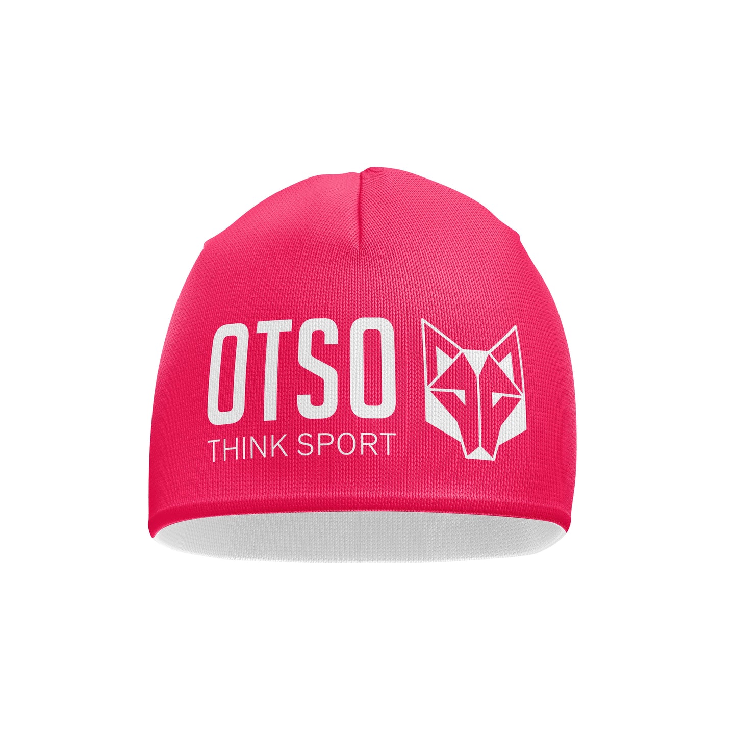 Gorro - Rosa Fluorescente & Branco