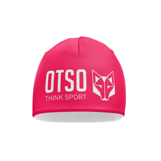 Gorro - Fluo Pink & White