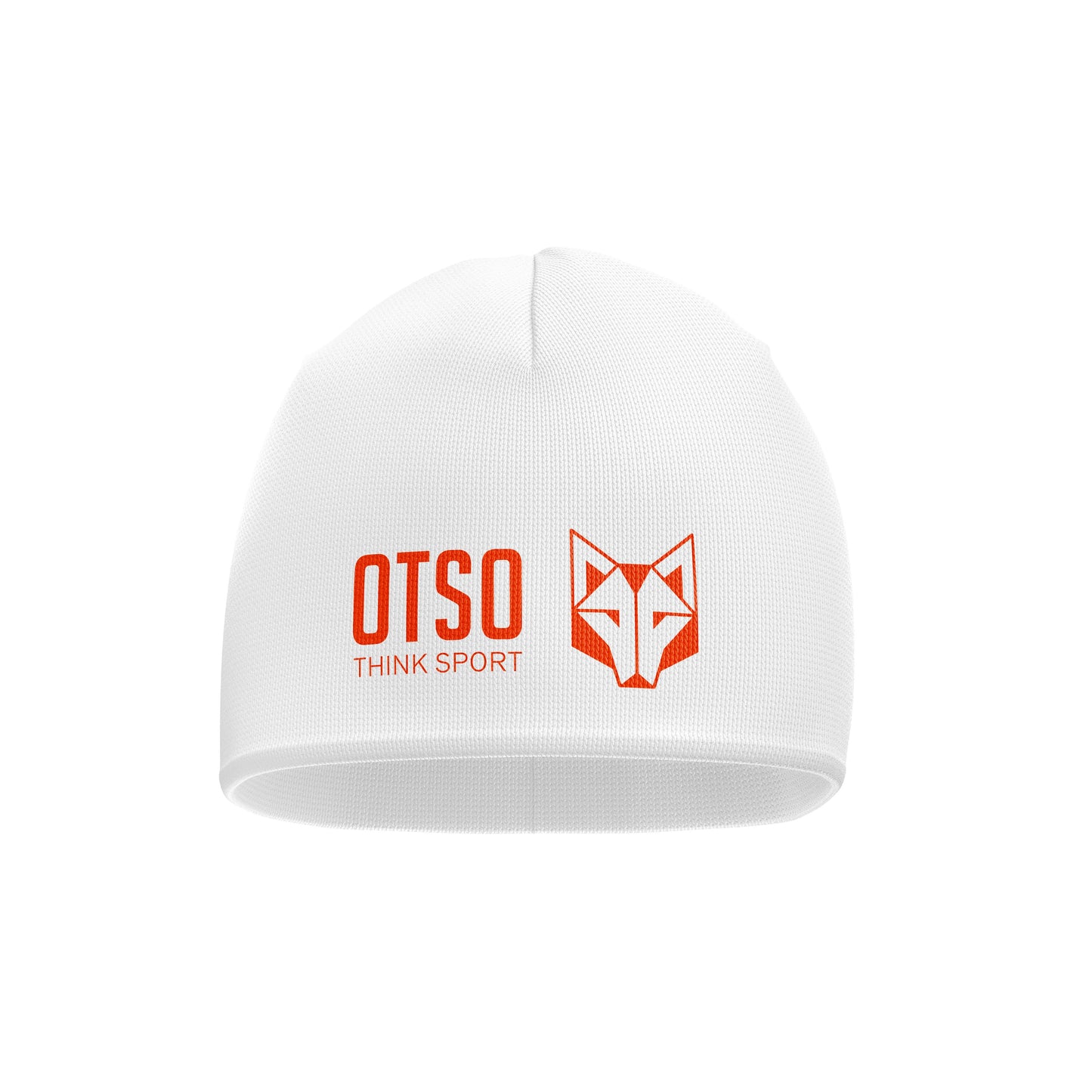 Gorro - White & Fluo Orange