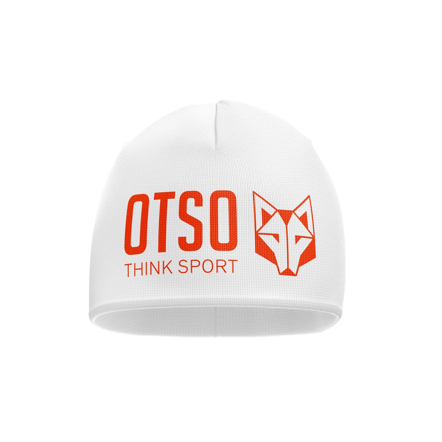Gorro - White & Fluo Orange