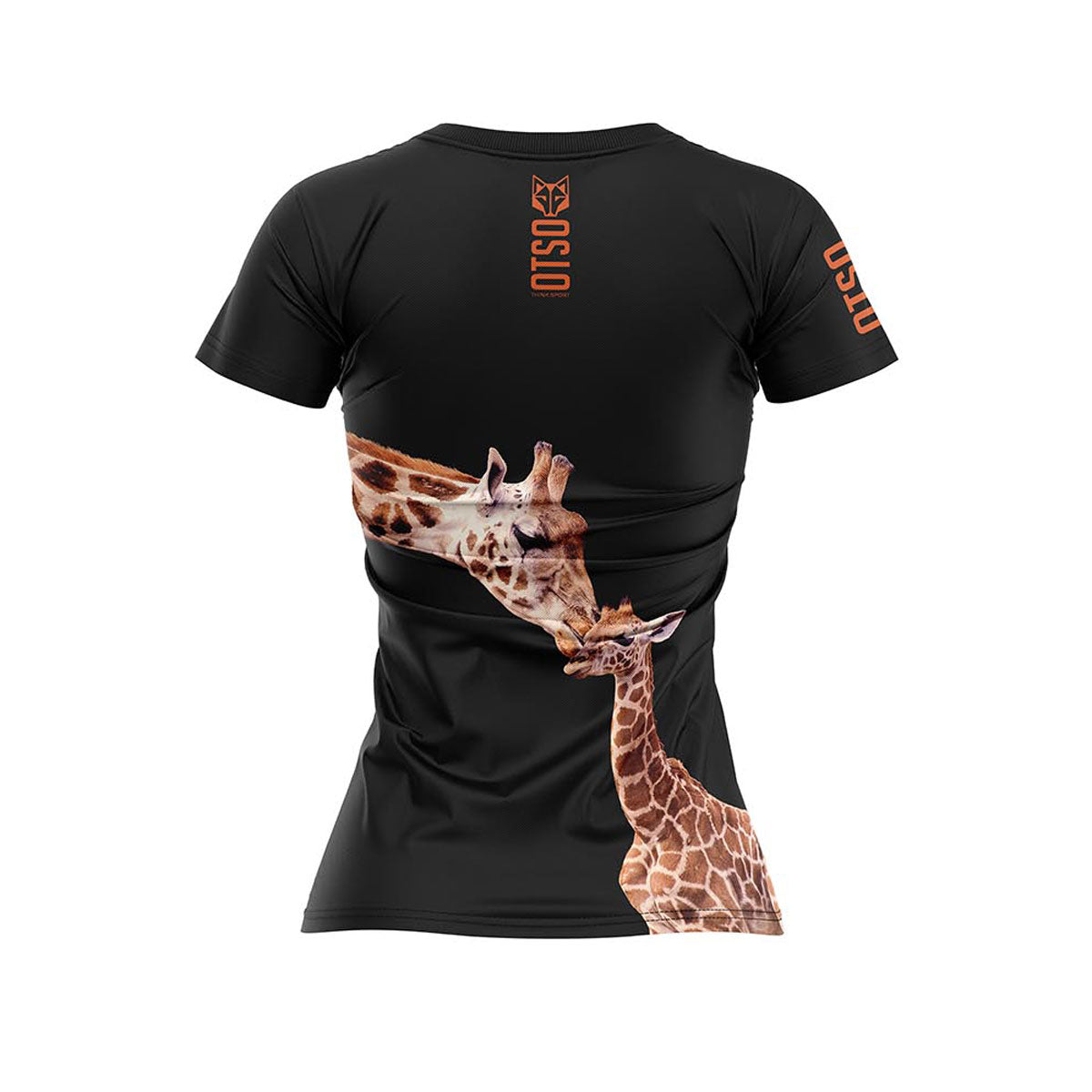 T-shirt manches courtes femme - Girafe