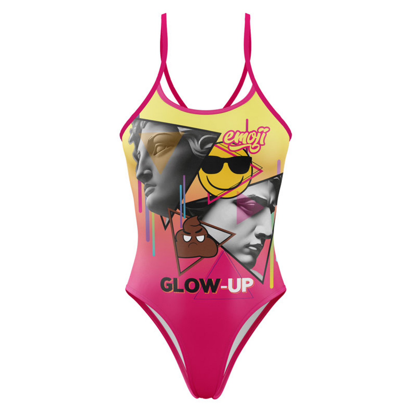 Women's Swimsuit - Emoji Glow-Up (Outlet)