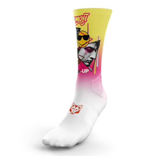 Calcetines Sublimados - Emoji Glow-Up (Outlet)