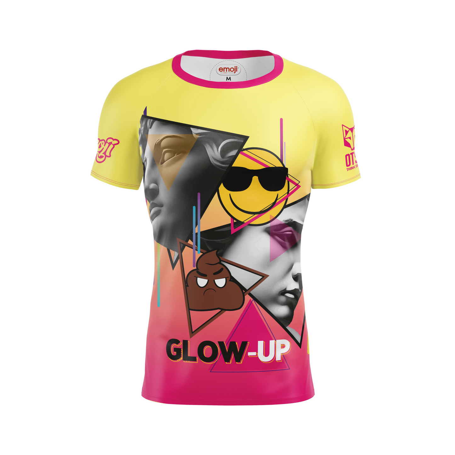 T-shirt manches courtes homme - Emoji Glow-Up