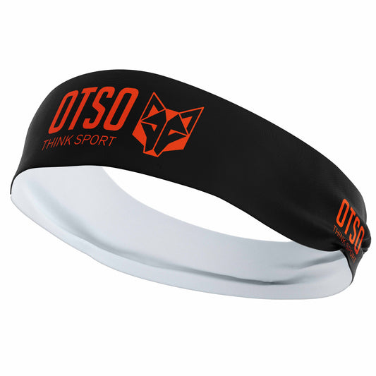 Cinta de cap - OTSO Sport Black / Fluo Orange