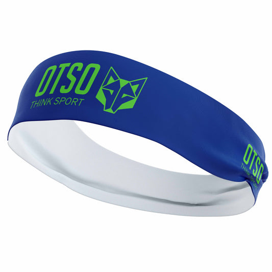 Cinta de cap - OTSO Sport Electric Blue / Fluo Green