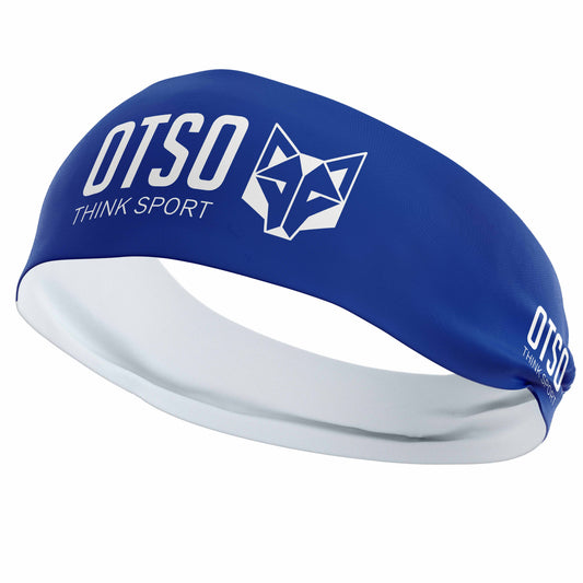 Cinta de cabeça - OTSO Sport Azul Elétrico / Branco