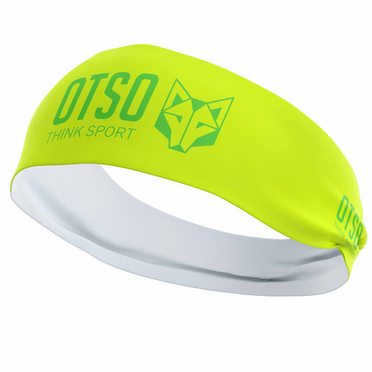 Cinta de cabeça - OTSO Sport Amarelo Fluorescente / Verde Fluorescente